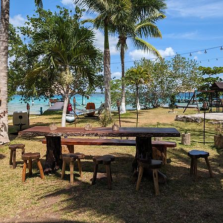 Cabana Con Muelle Privado En La Laguna De Bacalar Exterior foto